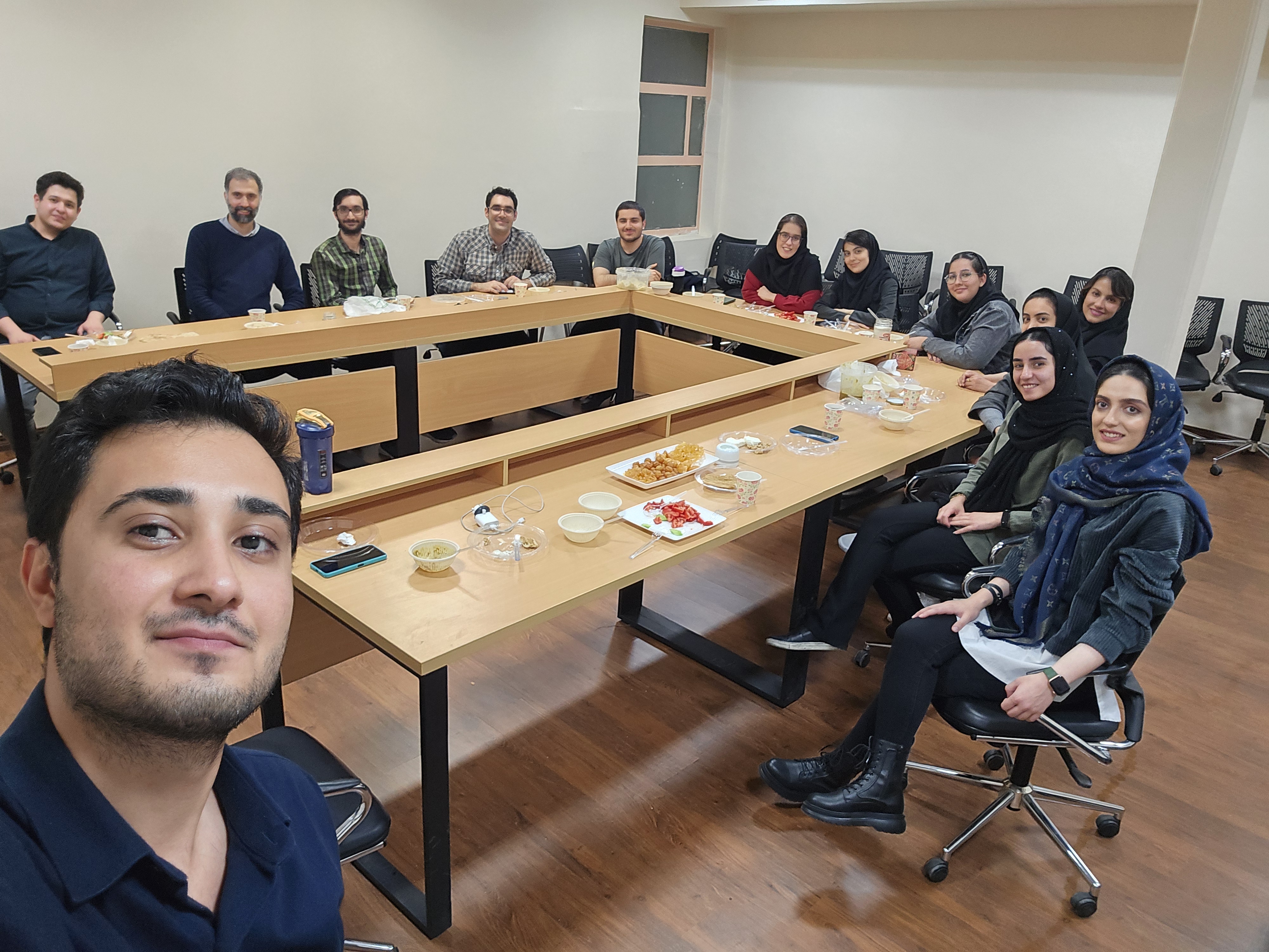 Iftar ceremony with lab members - March 2025